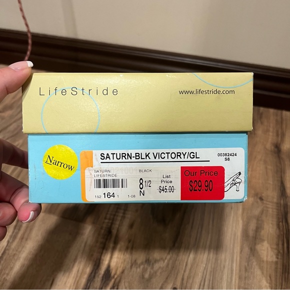 Life Stride Narrow Saturn Black Victory Heels - Picture 7 of 7